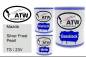 Preview: Mazda, Silver Frost Pearl, TS / 23V: 1L Lackdose + 1L Klarlack + 500ml Härter - Set, von ATW Autoteile West.